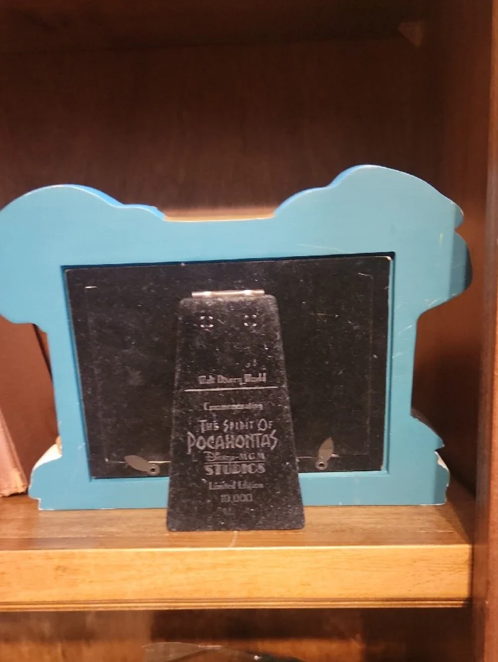 Disney Pocahontas Picture Frame - Blue, White, Tan